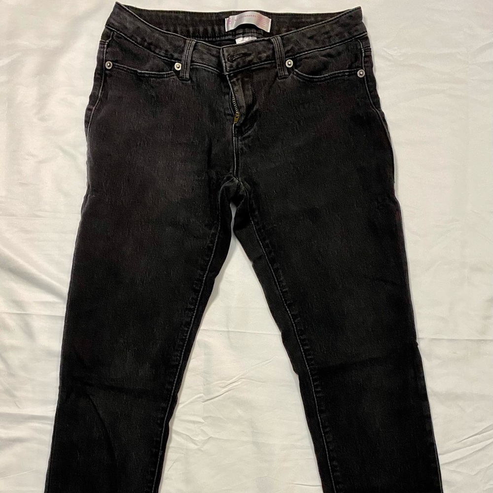 Black skinny jeans